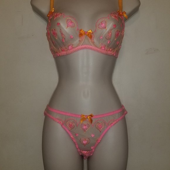 Agent Provocateur Perdia bra and brief size AP 2 Small NWT